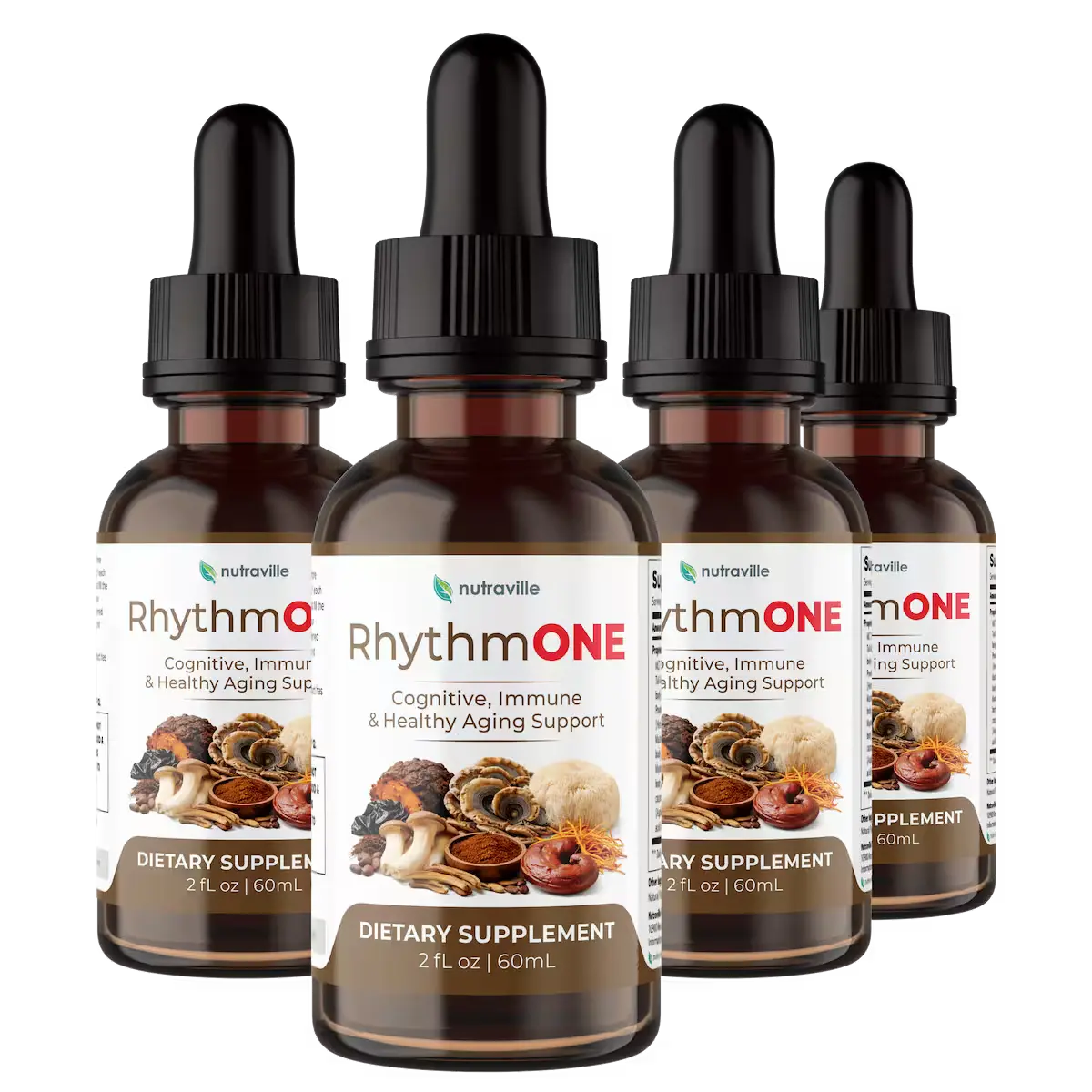 RhythmONE Natural Cognitive Enhancement Supplement